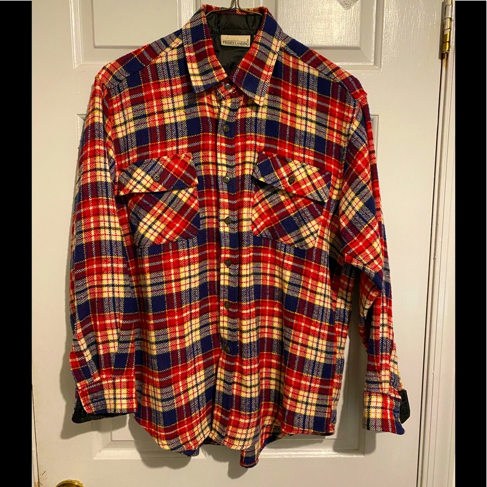 Vintage Prides Landing Flannel